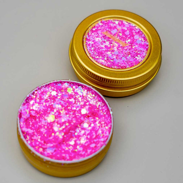 X-sins Dreamy Pink Gezicht en Body Glitters