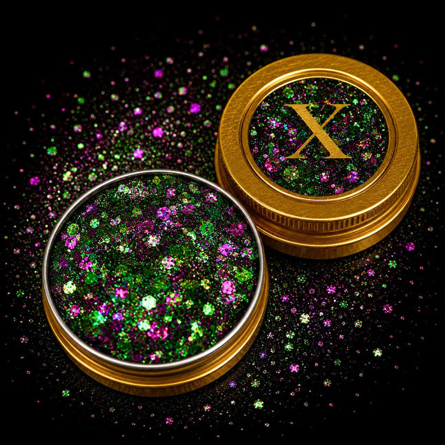 X-sins Fabulous Mardi Gezicht en Body Glitters