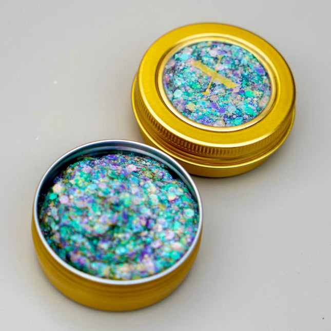 X-sins Frosted Violet Gezicht en Body Glitters