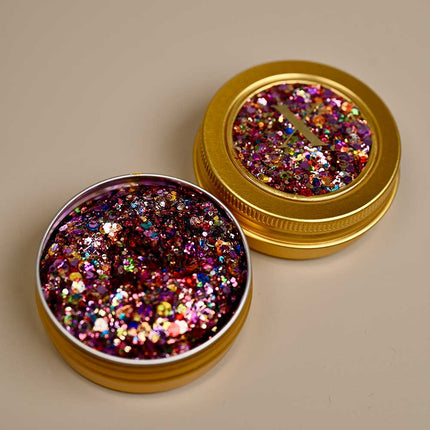 X-sins Glamfetti Gezicht en Body Glitters