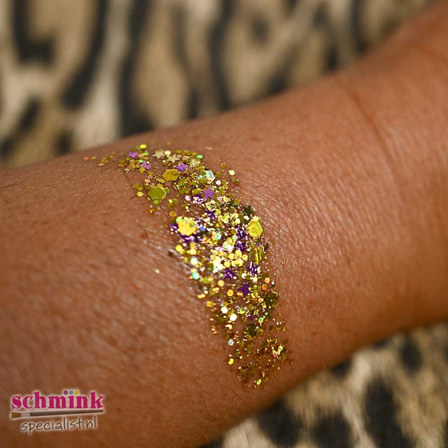 X-sins Golden Glam Gezicht en Body Glitters