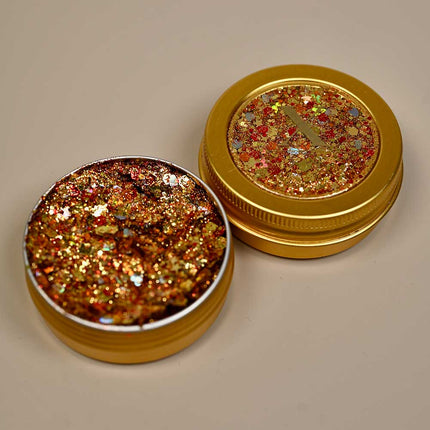 X-sins Goldrush Gezicht en Body Glitters