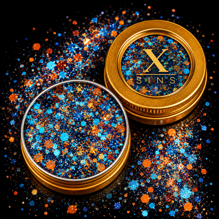 X-sins Lampegat Gezicht en Body Glitters 25 ml