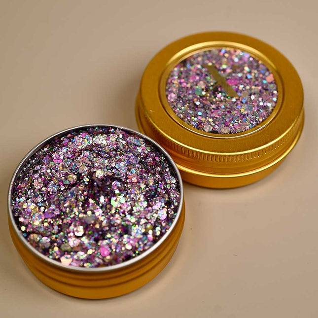 X-sins Luminous Galaxy Gezicht en Body Glitters