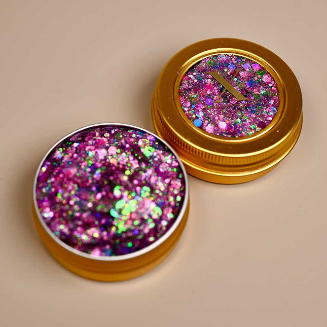 X-sins Nebula Sparkle Gezicht en Body Glitters