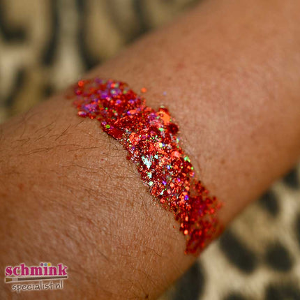 X-sins Shimmering Ruby Gezicht en Body Glitters