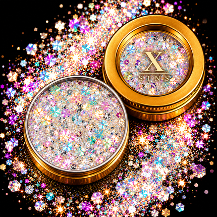 X-sins Snow Queen Gezicht en Body Glitters 25 ml
