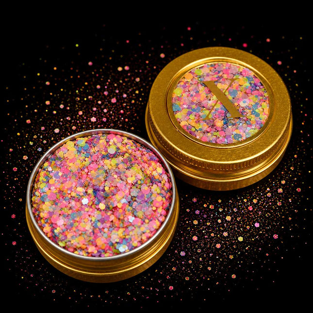 X-sins Twinkling Pastels Gezicht en Body Glitters