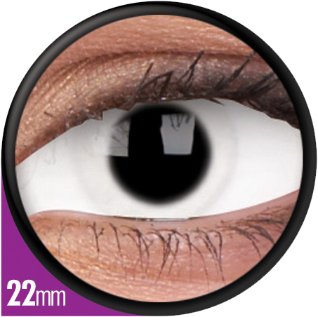 Crazy Sclera Snow Witch Contactlens