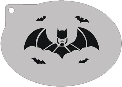 Schminksjabloon Batman
