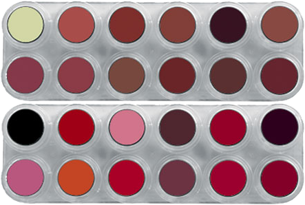 Grimas Lipstick (Pure) LK (LB+LF) Palet