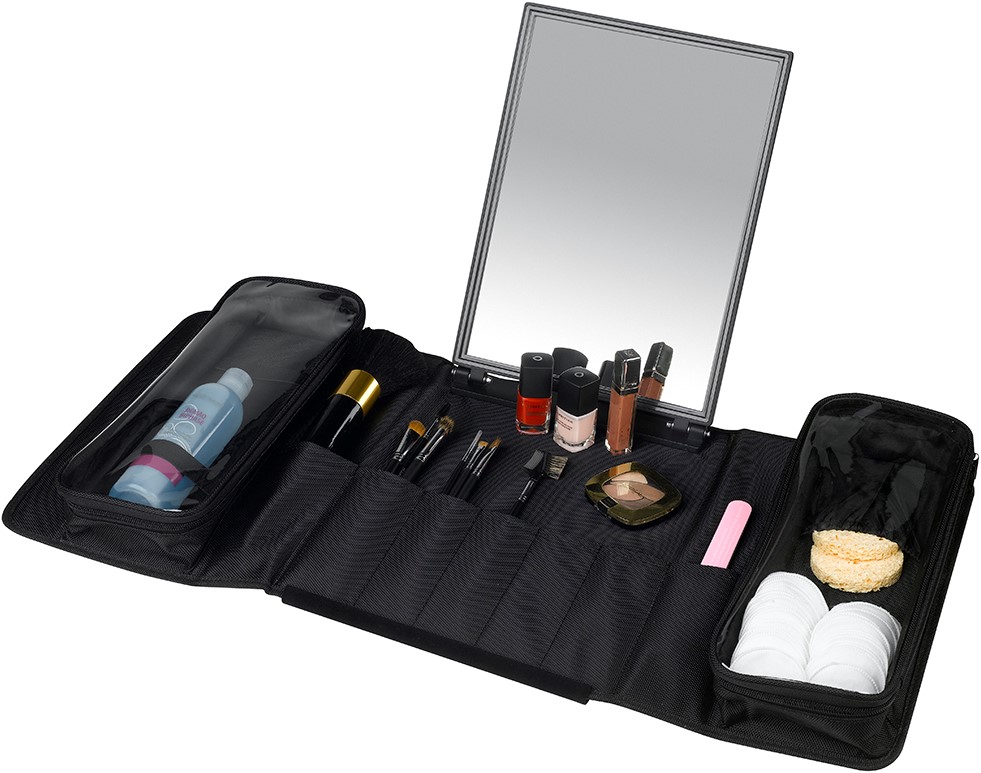 Kan worden genegeerd voor Pelgrim Make-up X koffer met spiegel