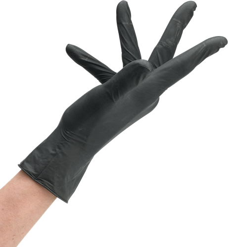 Nitril Handschoenen Zwart Maat S
