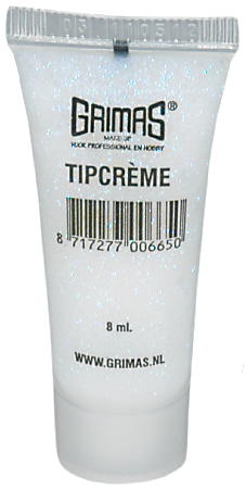 Grimas Tipcrème 03 Parelmoer met een blauwe glans