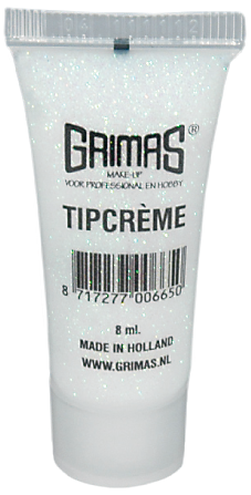 Grimas Tipcrème 04 parelmoer met een groene glans 